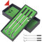MumdoYAL Golf Geschenke für männer,3 Golfschläger Kugelschreiber,minigolf für zuhause,mini Kugelschreiber,mini Golf Home Set,mit schwarzer Geschenkbox,Geschenk für Golfer Fans