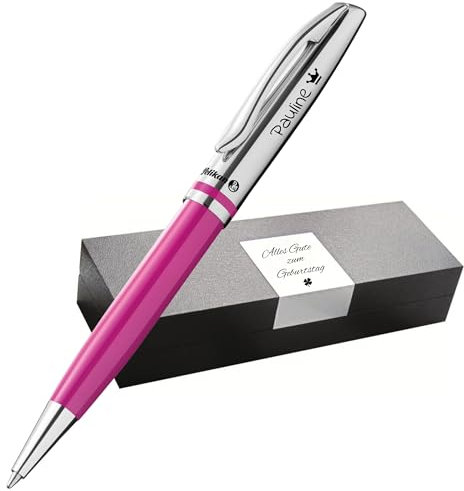 Kugelschreiber mit Gravur Geschenk - einzigartige Stifte mit Namen - personalisierte Geschenke zu Weihnachten - personalisiert (Gravur, Beere)