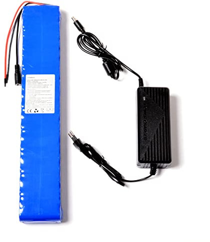 AFTERTECH BATTERIEPACK 36V 12Ah WIEDERAUFLADBARE LITHIUMBATTERIE 385x67x38mm 12000mAh 36Volt 10s4p H2B2