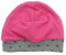 Kleine Könige Mütze Baby Mädchen Beanie · Modell Uni jeansjersey pink, Punkte grau · Ökotex 100 Zertifiziert · Größe 98/104
