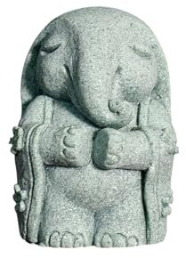NONGYU Aquarien Jizo Mönch-Statue für Aquarien, Landschaftsbau für Garnelenzucht, Verstecke, Ornamente, einfaches Basteln