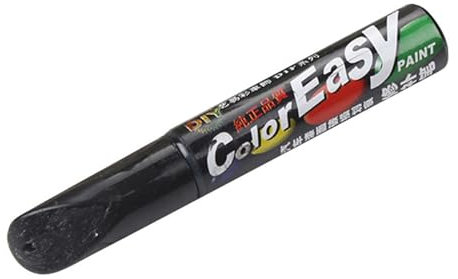 Genérico Lápiz de Retoque, Pintura Retocar Arañazos Coche, Herramienta Bolígrafo para Rascar el Coche, Pluma Quita Rayones para Autos Reparación de Arañazos de Coche, Reparación Arañazos Coche(Negro)