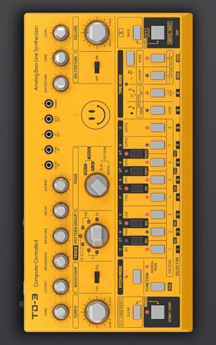 Berhinger TD-3 Pattern book: Save your favorites bass lines on paper (Synths and Drum Machines notations books)
