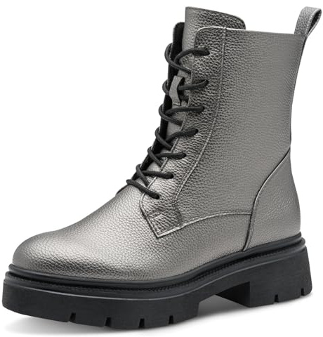 Marco Tozzi Damen 2-25246-45 Stiefelette, Pewter, 38 EU