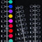 240 Stück Nagel Display Punkt Farbpunkte,Transparent Nail Art Display,Nagellack Displays Rund für Nagelstudio und Anfänger,DIY Nail Art Nagelstudios
