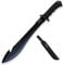 Xforst Coltello – grande coltello da caccia di alta qualità per esterni, manico in TPE e fodero in tessuto Oxford