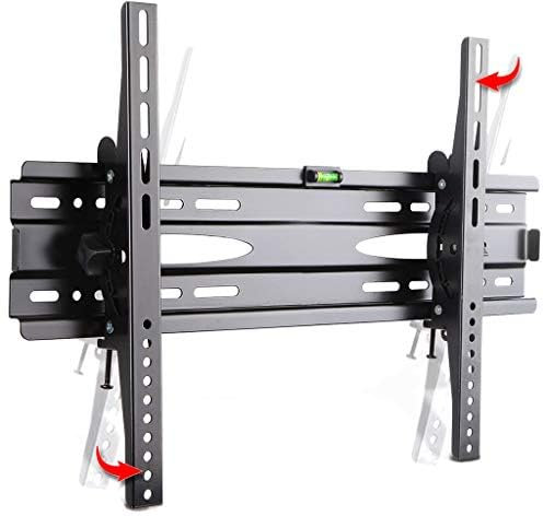 Staffa universale da parete per TV a schermo piatto, braccio articolato Full Motion con facile installazione, soluzione salvaspazio per soggiorno, camera da letto, ufficio