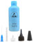 Botella de disolvente de 65 ml con dispensador de aguja para cargar pegamentos, líquidos adhesivos, soldadura, colofonia, botella de reparación de equipos industriales, disolvente de limpieza