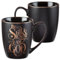 Christian Art Gifts Matte Black Ceramic Coffee Mug – 12 oz. Lead & Cadmium-free Inspirational Scripture Coffee and Tea Mug for Men & Women with Bible Verse: Be Still and Know That I Am God–Psalm 46:10