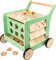 small foot Lauflernwagen Move it!, aus 100% FSC®-Zertifiziertem Holz, Motorikspielzeug und Lauflernhilfe, 10947