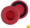 Geekria QuickFit Replacement Ear Pads for Monster Beats MIXR Headphones, Repair Parts (Red)