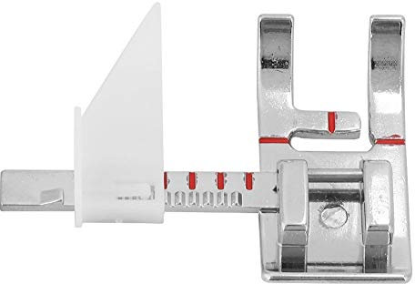 MAGT Pied-de-biche de Guidage, Guide réglable Accessoires de Machine à Coudre Pied-de-biche pour règle de Couture de Pied Guide Couture Brother