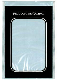 Hidalgo 100 Bolsas de Vacío 90 micras de 200x300mm,(Producto de Calidad Fondo Plata).No es Apto para Las envasadoras domésticas.
