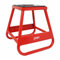trepied-leve-bequille moto cross p2r stand fixe tabouret acier rouge