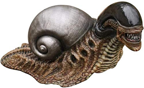 Lipeed Alien Schnecke Garten Dekoration im Freien, Alien Schnecke Statue Puppe Statue Modell Puppe Sammlung Geburtstagsgeschenk Lange Garten Home Dekoration