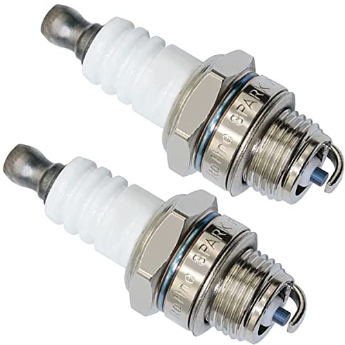 ZAMDOE L7T BPMR7A Zündkerze ersetzt BPM7A BM6A RCJ6Y RCJ7Y WSR5F WS8E CJ7Y CJ8Y WS5F WS6F, für die meisten 33cc-52cc 2-Takt-Motoren Kettensägen-Rasenmäher-Gebläse Freischneider Gas-Scooter