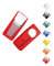 #teamludorf Flaschenöffner mit Verschluss - Personalisierte Flaschenöffner - 7 Farben - mit Bildern und Schrift bedruckbar (rot, 10)