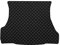 F-CORE Kofferraummatte Autos für Ford Mondeo MK3 11.00-08.07 Limousine SCHWARZ