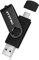 THKAILAR USB C Stick 128GB USB 3.1 Memory Stick 2in1 Dual Flash Drive Metal Swivel Design Thumb Drive for Smartphone/Computer/Tablet/Laptop(Black)