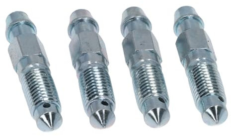 4X Bremssattel Entlüfterschraube Entlüftungsventile M7x1x38.3 mm SW7 für BMW VW Skoda Seat
