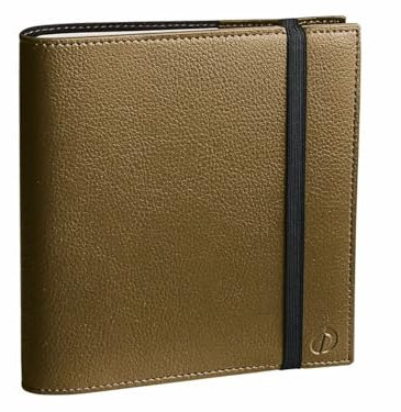 QUO VADIS - 1 Terminkalender Time & Life Medium Khaki – August 2024 bis August 2025 – Maße 16 x 16 cm