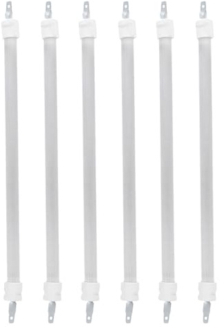 SUPVOX Lot de 6 éléments Chauffants électriques en Quartz - Pièces de Rechange pour Chauffage - Noyau de résistance chauffante Infrarouge en Quartz pour Chauffage Portable