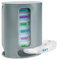 Pilulier Semainier de MEDCA, 1 Distributeur, 7 Compartiments Empilables Quatre Fois par Jour - Matin, Midi, Soir et Coucher, Gris