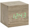 Gingko Cube LED Click Clock Wecker mit Aktivierung (Uhrzeit, Datum und Temperatur)
