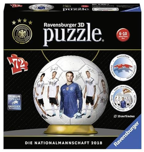 DFB Teamball 72 Teile: Erlebe Puzzeln in der 3. Dimension
