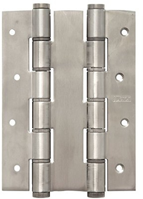 Pendeltürband doppelt wirkend, Rollen ø 18 mm, Höhe 180 mm, Edelstahl