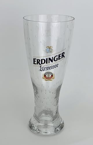 Erdinger Weizenbiergläser 0,5l / 130 Jahr/Bierglas / 1 Stück