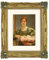 Simon's Shop Vintage Bilderrahmen 20x25 cm Gold Fotorahmen 8x10 Zoll mit Blumenrelief, Wand- und Tischrahmen