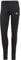 adidas Damen 3 Stripes Leggings , Black / White, L