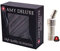 Amy Deluxe SILIKONSCHLAUCH & ALUMUNDSTÜCK S238 Set in Box MIT Amy Deluxe Universal Schlauchadapter - Edelstahl (Schwarz)