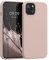 kwmobile Case Compatible with Apple iPhone 13 Case - TPU Silicone Phone Cover with Soft Finish - Dusty Pink