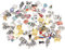 50pcs Floating Charms Medaillon für Glass Living Memory Halskette Armbänder kostengünstig und langlebig Attraktives Design
