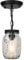 Glass Mason Jar Light Fixtures, 1-Light Kitchen Island Pendant Lighting Farmhouse Light Fixture Close To Ceiling Light for Kitchen Barn Farmhouse Dining Room Hallway Stairway