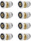 Duschtürrollen 20mm, Duschkabinen Rollen Duschkabine Zubehör Schiebetür Rollen Ersatzteile für Duschkabinentür, obere und untere Ersatzteile,8 Stück