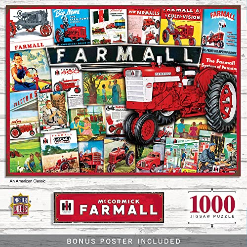 Farmall Case Ih - EIN amerikanisches klassisches Puzzle, 1000 Stück