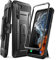 SUPCASE Outdoor Hülle für Samsung Galaxy S23 5G Handyhülle Bumper Case Rugged Schutzhülle Cover [Unicorn Beetle Pro] OHNE Displayschutz mit Gürtelclip und Ständer 2023 Ausgabe (Schwarz)