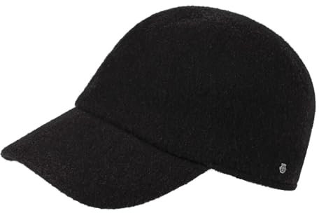 Roeckl Damen Bel Air Cap, Schwarz Baseballkappe, Schwarz, Einheitsgröße EU