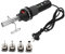 Pistola Ad Aria Calda, Pistola Termica Elettrica Digitale 220V 450W con Display LCD e 4 Ugelli, Pistola Termica per Saldatura Regolabile per Artigianato, PVC Termoretraibile
