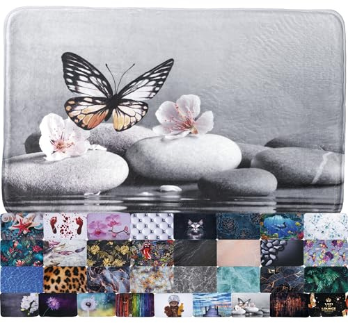 Sanilo Bath Mat, Wide Choice of Beautiful Non-Slip Bath Rugs, Super Soft, Quick-Drying, Washable (Vanesa, 70 x 110 cm)