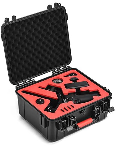 STARTRC Sac pour DJI RS 3 Mini accessoires, sac de transport étanche sac à main portable mallette de transport pour DJI RS 3 Mini stabilisateur léger Gimbal compatible avec les accessoires DJI Mic,