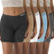 R RUXIA Boyshorts für Damen, Unterwäsche, nahtlos, Boy-Shorts, Höschen, weich, Stretch, Boxershorts, 5 Packungen (normale und Übergröße), Mehrfarbig 5, XL
