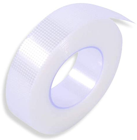 P-Beauty | Medizinisches Wimpernverlängerungs-Klebeband | Hypoallergenes Micropore 3M Wimpernband | Transparent | Wimpern Tape | Atmungsaktiv | 1,25 cm x 9,14 m | 1-10 Stück | 1 stk.