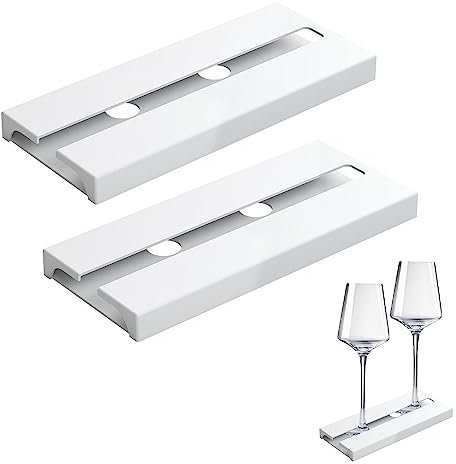 Trsnzul 2 Pièces Porte-Verres à Pied Suspendu Support à Verre à Vin Suspendu Porte Verres Suspendu Support à Verre à Vin Porte-Verres à Vin Support de Verre à Vin Porte Verres Suspendu