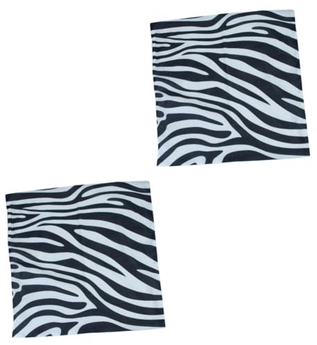 MAGICLULU 4stücke Zebra Kissenbezüge Dekorative Kissenhüllen Für Sofa Garten Und Schlafzimmer Atmungsaktive Und Pflegeleichte Stoffqualität