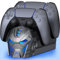 HELLCOOL Station de charge pour manette PS5 - Avec aspect cool - Lumière RVB - Pour manette Playstation 5 DualSense/Edge