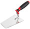 Trapezkelle 140 x 95 mm Maurerkelle mit Gummigriff Stukkateurkelle Putzkelle Stukkateurspachtel (Trapezkelle 140mm)